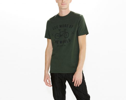 Camiseta Levi’s® Commuter™ Drop Hem Tee